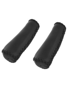 Grips 7/8 long 135mm Artificial Leather 1164C Black.